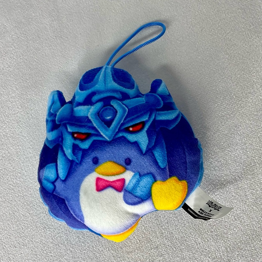 McDonald’s Yugioh Hello Kitty Happy Meal Toy Plush Tuxedosam Penguin